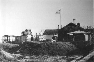 Københanvs befæstning Barakke og Saltholm Batterierne 1915