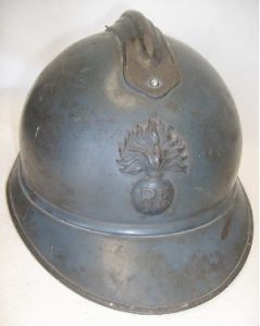Fransk Adrian hjelm 1 verdenskrig