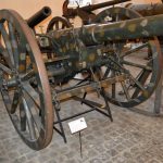 Det danske artilleri på Københavns Befæstning, 9 cm kanon i feltaffutage