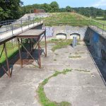 Charlottenlund Fort, briske til 17 cm batteri