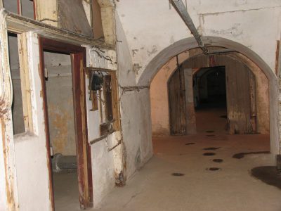 Korridor i mandskabs- og magasinetagen