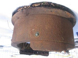 Bagsværd Fort Observatørens panserkuppel