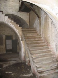 Prøvestenen Trappe til Skytsdæk Prøvestenen, Københavns Befæstning