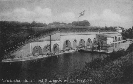 Christianholms batteri struben og graven