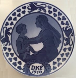 DKF platte 1910 Kvinderne og Københavns Befæstning