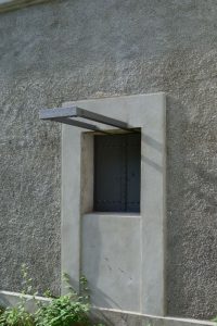 Københavns befæstning, projektørskinne på kaponiere