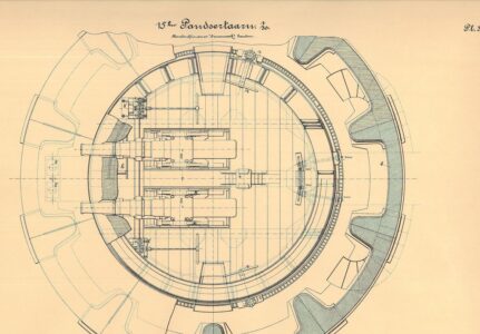 Pansertårn 15 cm.