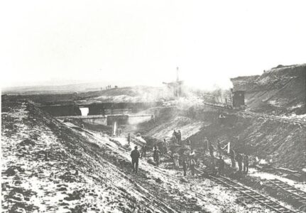 Befæstningen i tal. Byggeri på Vestvolden 1889