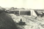 Nybygget kaponiere på Vestvolden 1889
