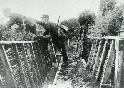 Skyttegrav i Tunestillingen