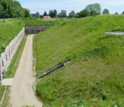 Graven med kasernen Garderhøjfortet Graven med kasernen