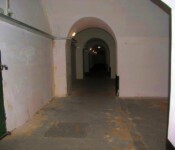 Den centrale korridor Masnedøfortet, den centrale korridor