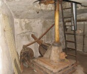 Vægtstang observationstårn Bagsværdfortet, Vægtstang til observationstårn Beslag til rekylgevær i saillantkaponieren