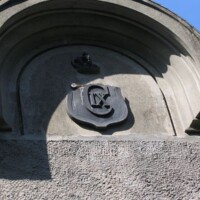 Chr. IX monogram Bagsværdfortet, monogram