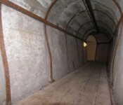 Gangen til generatorrummet Flakfortet gangen til generatorrummet