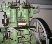 Generatormotoren Flakfortet generatormotor