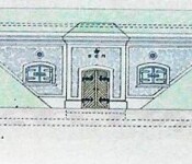 Fredskrudtmagasin 1888 Vestvolden, fredskrudtmagasin 1889