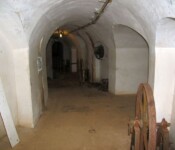 Skytsetagen, Garderhøjfortet Gang på skytsetagen