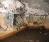 Salliantkaponieren indvendig Gladsaxefortet, salliantkaponieren indvendig