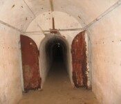 Indgang til poternen Indgang til poternen