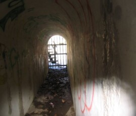 Poterne Lyngby fort Lyngby fort, poterne til graven