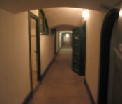 Korridoren 2. etage Masnedøfortet korridor overetage