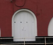 Port med skydeskår Christianshoolms batteri, port