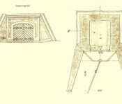 Dynamorum Vestvolden, tegning af dynamorum