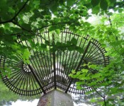 Stormgitter på batardeau Københavns befæstning, stormgitter på batardeau på Vestvolden