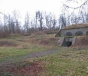 Briske og magasin Artillerimagasin, Paradis Batteri