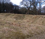 Batteri Københavns Befæstning Dyrehaven. Batteri