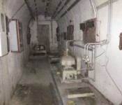 Maskinrummet Christiansholms batteri, maskinrum