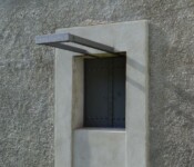 Projektørskinne Københavns befæstning, projektørskinne på kaponiere