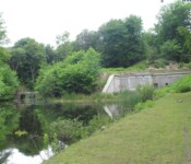 Kaponiere i voldgraven Kaponiere på Vestvolden i Københavns Befæstning