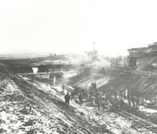 Byggeri Vestenceinten 1889 Byggeri på Vestvolden 1889