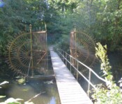 Renoveret bro Vestvolden, renoveret bro