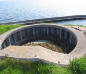 40 mm antiluftskyts Flakfortet 40 mm antiluftskyts