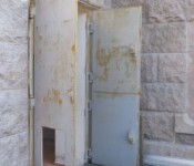 Indgang maskincentral Flakfortet Indgang maskincentral