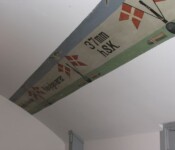 Loftdekoration i sovesal Flakfortet loftdekoration i sovesal