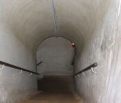 Trappe til fredskasernen Flakfortet trappe til fredskasernen