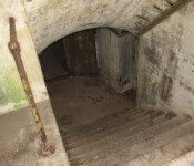 trappe til skytsetage Flakfortet trappe til skytsetage