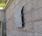 ventilation maskinhal Flakfortet ventilation maskinhal