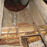 Observationstårnet Rest af observationstårb på Bagsværd Fort 2009