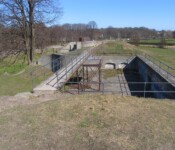 Brisk til 17 cm kanon Charlottenlund Fort 17 cm brisk