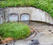 Brisk til 30,5 cm kanon Middelgrundsfortet