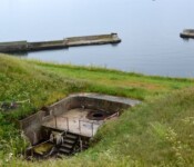 120 mm brisk Middelgrundsfortet brisk til 120 mm kanon